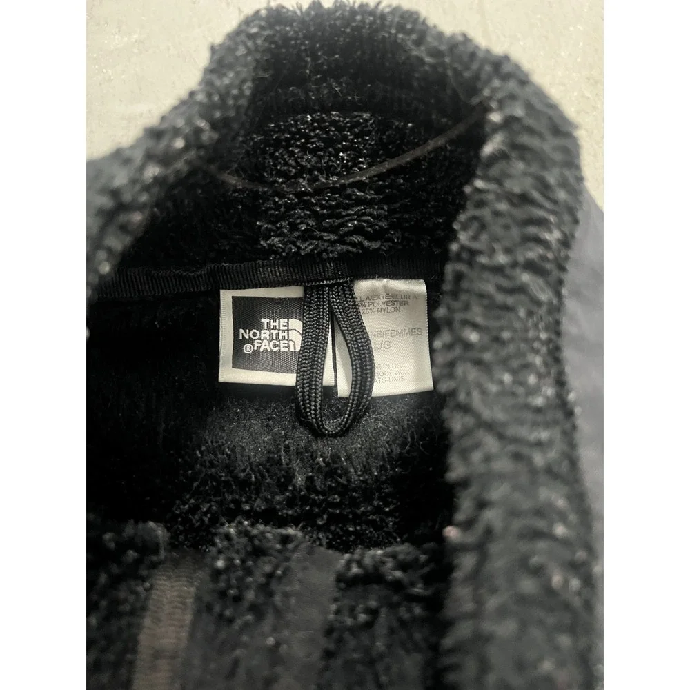 The North Face Summit‎ Series Jacket Womens Large Black Sherpa Lined Full Zip